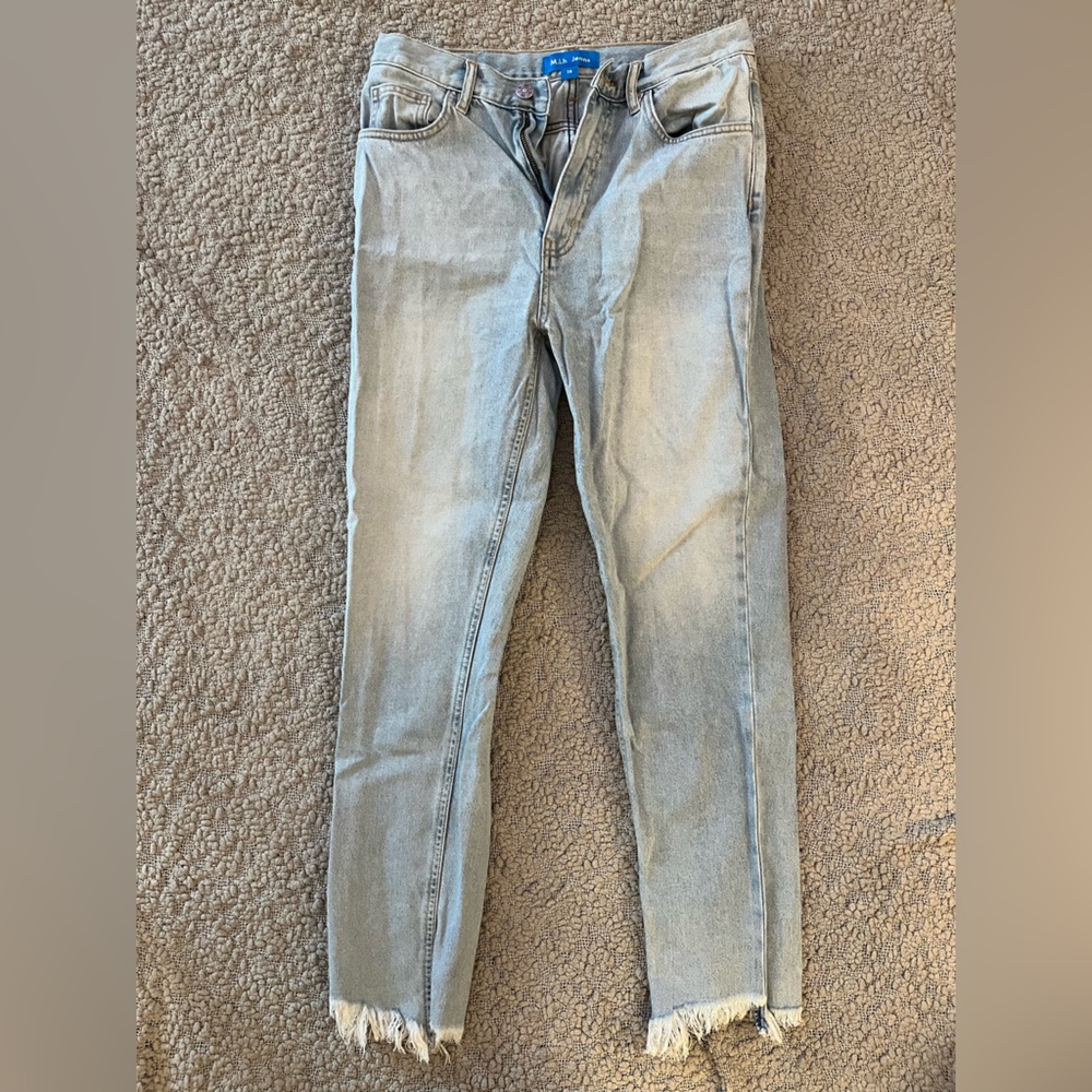 Light-wash jeans